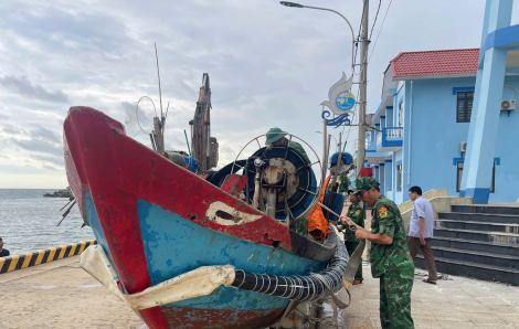 Đặc khu Cồn Cỏ dự kiến di dời gần 400 quân, dân vào hầm trú ẩn tránh bão số 5