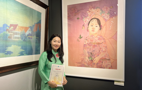 Tranh lụa hồi sinh