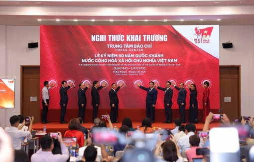Ra mắt Trung tâm Báo chí phục vụ lễ kỷ niệm 80 năm Quốc khánh 2/9