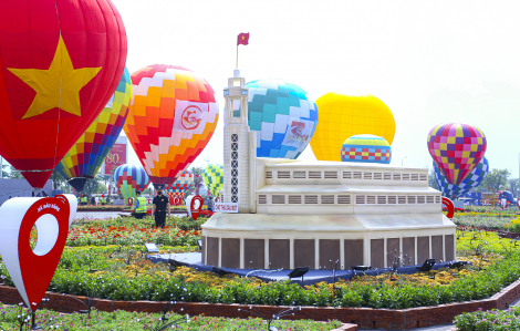 Không gian trưng bày hiện đại của TPHCM tại triển lãm “80 năm Hành trình Độc lập - Tự do - Hạnh phúc”