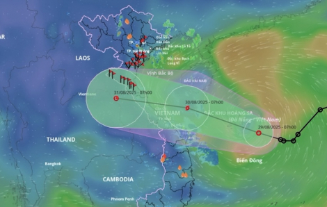Miền Trung sẵn sàng ứng phó bão: Gió giật cấp 10, biển động từ đêm 29/8