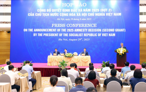 Gần 14.000 phạm nhân được đặc xá dịp lễ Quốc khánh