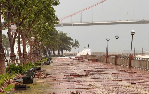 Đà Nẵng chi hơn 12 tỉ đồng bảo vệ vỉa hè bờ tây cửa sông Hàn