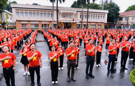 Sôi nổi ngày hội “Tết Độc lập” tại phường Bình Thạnh