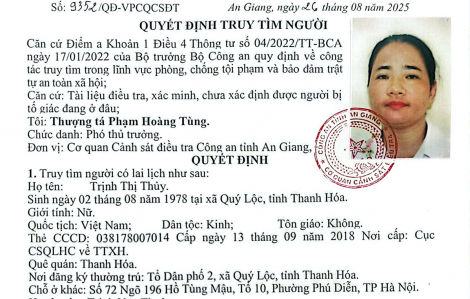 Truy tìm người phụ nữ làm giả giấy tờ đất để lừa đảo chiếm đoạt tài sản