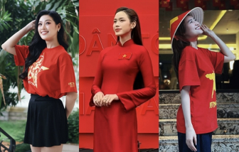Dàn mỹ nhân Việt đồng loạt diện sắc đỏ, lan tỏa không khí tự hào lễ 2/9