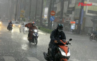 Thời tiết TPHCM ngày 1/9: Chiều tối có mưa kèm dông