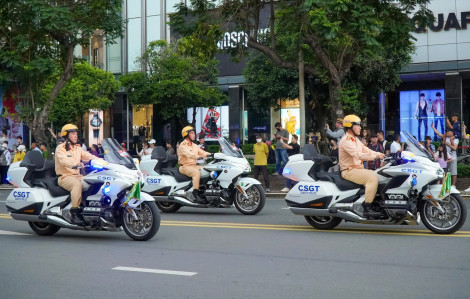 TPHCM triển khai lực lượng đảm bảo an ninh trật tự, an toàn giao thông tại các điểm bắn pháo hoa tối 2/9