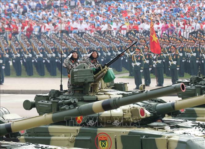 Xe tăng T-90S - Ảnh: Phương Hoa/TTXVN