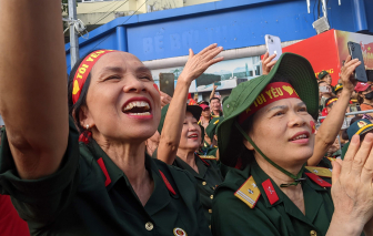 Xúc động trong từng khoảnh khắc diễu binh mừng Quốc khánh