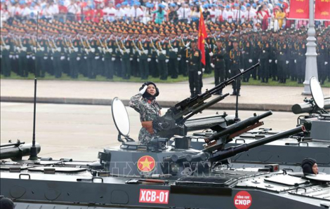 Chiêm ngưỡng dàn khí tài hiện đại tại lễ diễu binh A80