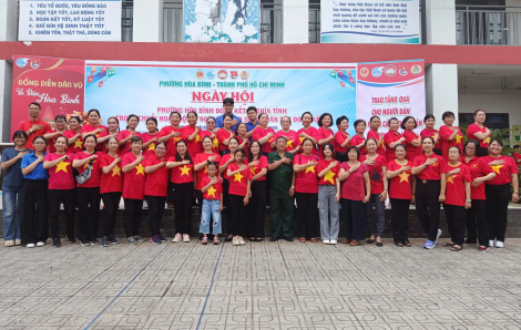 TPHCM: Sôi nổi hàng ngàn hoạt động mừng Quốc khánh 2/9