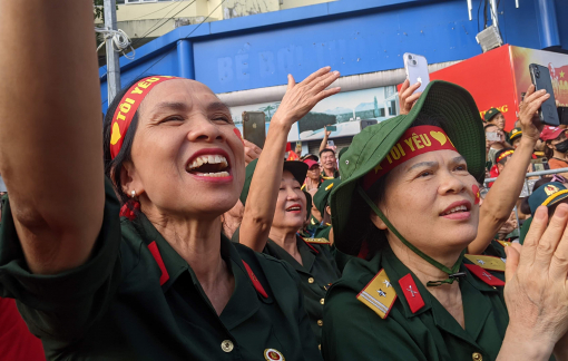 Xúc động trong từng khoảnh khắc diễu binh mừng Quốc khánh
