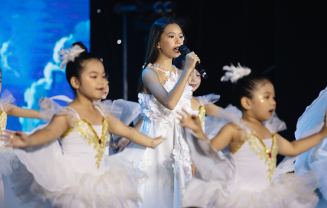 Các "nhóc tỳ" của sao Việt chung tay ươm mầm ước mơ cho trẻ