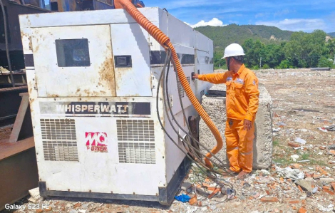 PC Khánh Hòa đảm bảo nguồn điện an toàn cho Lễ khởi công công trình trọng điểm Quốc gia