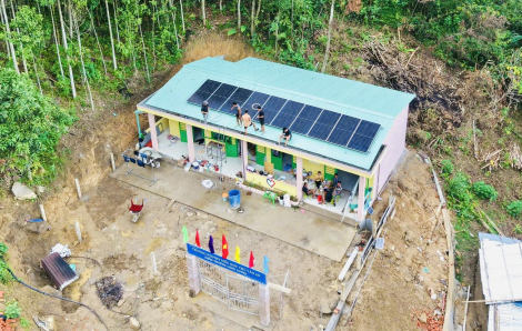 Thêm một ngôi trường từ tấm lòng yêu thương mọc lên giữa núi rừng Đà Nẵng