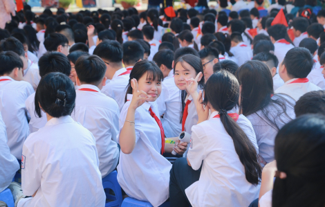 Học sinh Hà Nội rạng rỡ trong ngày khai giảng năm học 2025 - 2026