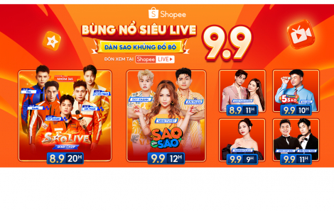 Khởi động “9.9 Ngày Siêu Mua Sắm”, Shopee tạo động lực tăng trưởng cho mùa cao điểm cuối năm