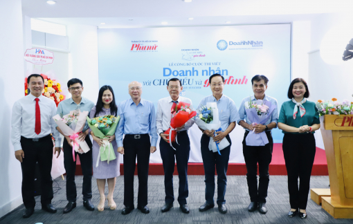 Ngày 6/9, Báo Phụ nữ TPHCM trao giải cuộc thi viết 'Doanh nhân với chữ hiếu và gia đình'