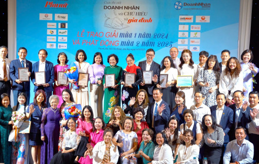 Báo Phụ nữ TPHCM trao giải Cuộc thi viết ‘Doanh nhân với chữ hiếu và gia đình’