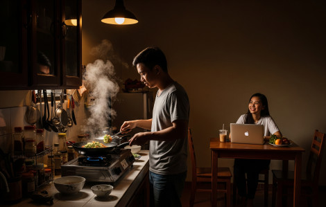 Chỉ cần đứng sau lưng anh, em không lo lắng nữa!