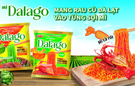 Acecook Việt Nam mang rau củ Đà Lạt vào sợi mì ăn liền Dalago