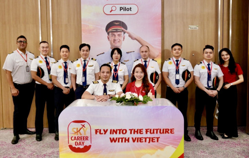 Vietjet chào đón gần 1.000 ứng viên tài năng tại Vietjet Sky Career Day 2025
