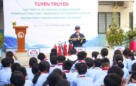 Đến trường trang bị kỹ năng sống, tiếp thêm động lực cho học sinh