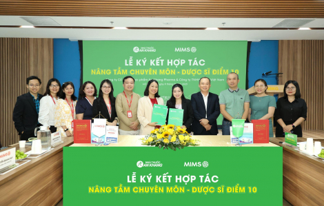 Hợp tác cùng MIMS, An Khang tiếp tục khẳng định cam kết đào tạo dược sĩ đạt chuẩn “Điểm 10 chăm sóc sức khỏe”
