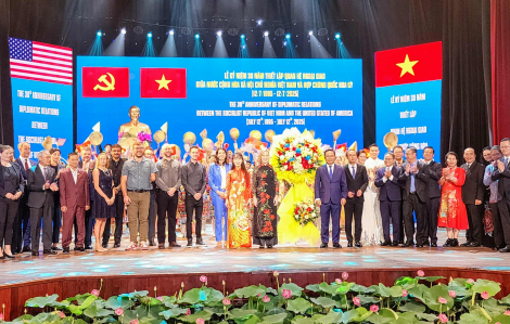 TPHCM trang trọng kỷ niệm 30 năm quan hệ ngoại giao Việt Nam - Mỹ