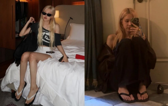 Rosé, Jennie lăng xê dép xỏ ngón thành xu hướng mùa thu