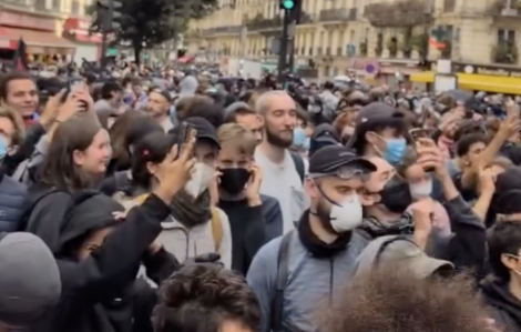 Biểu tình nổ ra nhiều nơi ở Pháp