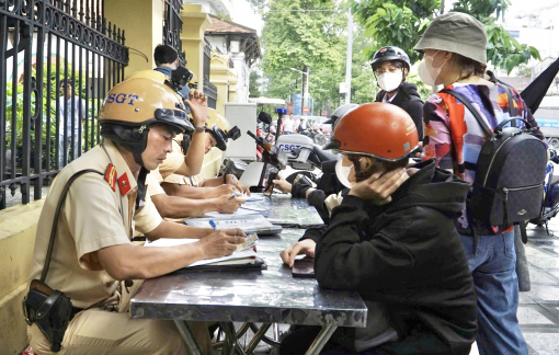 Đẩy mạnh phạt nguội để tăng minh bạch, giảm tiêu cực