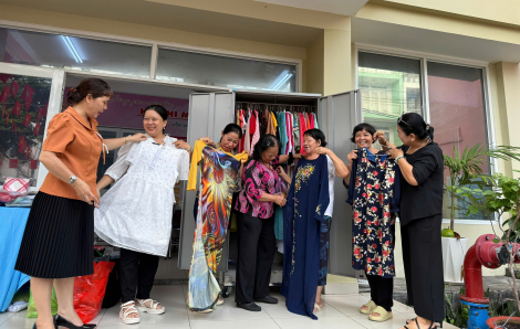 “Tủ đồ yêu thương” ở phường Bình Thới