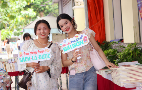 5.000 lượt khách đến với hội sách phường Sài Gòn