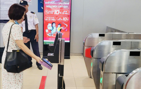 Metro số 1 TPHCM ngừng bán vé giấy tại 4 nhà ga