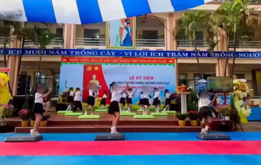 Hãy trả lại Mái trường mến yêu thay cho những điệu nhảy không hợp tuổi