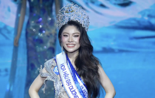 Du học sinh thành thạo 3 ngoại ngữ đăng quang Hoa hậu Đại dương Việt Nam 2025