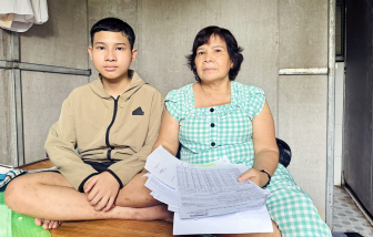 Cậu bé 15 tuổi bị u ác ở tim và phổi với niềm hy vọng mong manh