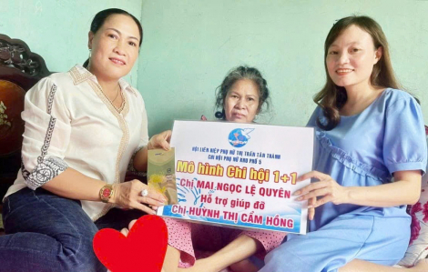 Nữ hội viên làm nhiều việc thiện