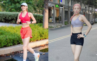 Sao Việt khỏe đẹp: Kỳ Duyên chạy bộ mỗi ngày để siết vòng eo