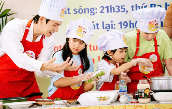 Vào bếp cùng cha mẹ