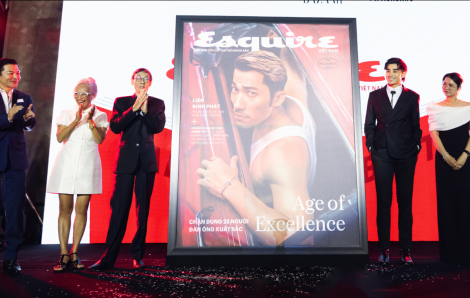 Diễn viên Liên Bỉnh Phát là gương mặt trang bìa Esquire khi trở lại