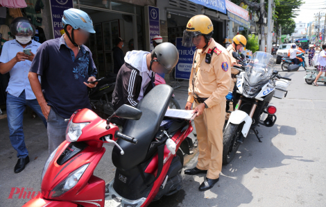 Phòng CSGT Công an TPHCM: Xử lý nhiều sinh viên vi phạm luật giao thông