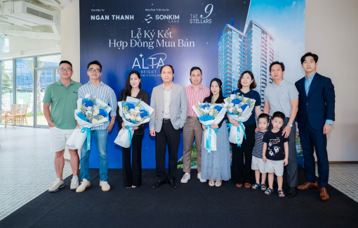 SonKim Land chính thức ký kết hợp đồng mua bán căn hộ Alta Height tại The 9 Stellars