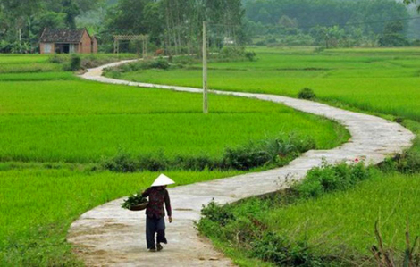 Bà đi chợ về…