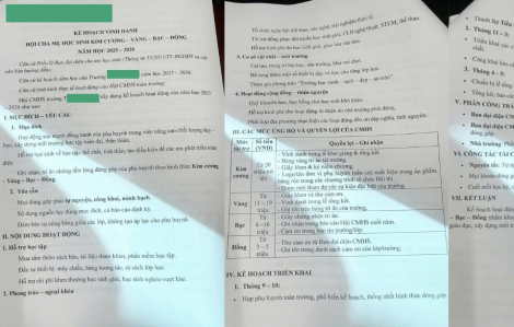 Bảng xếp hạng phụ huynh và chiếc áo mới của lạm thu