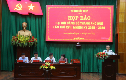 400 đại biểu dự Đại hội Đảng bộ TP Huế không có đơn thư tố cáo