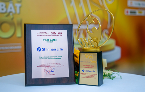 Shinhan Life Việt Nam được vinh danh Sản phẩm bảo hiểm đáp ứng nhu cầu bảo vệ tài chính tốt nhất