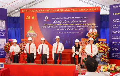 Khởi công xây dựng lưới điện thông minh tại Đặc khu Côn Đảo